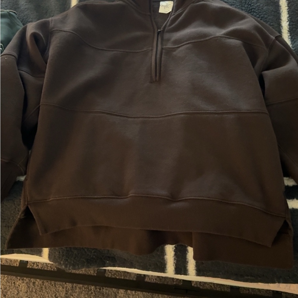 OFFLINE By Aerie Cloud Fleece Quarter Zip Sweatshirt